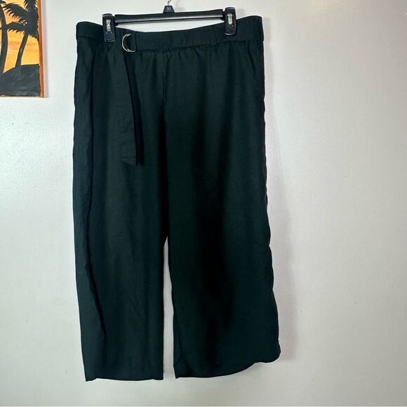 Soft Surroundings Black Wide-Leg Pants - Picture 1 of 15